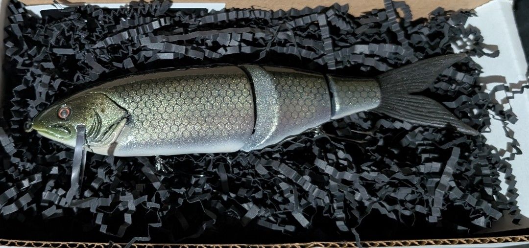 "The Huntsmen 3" Light - Green Back Shad