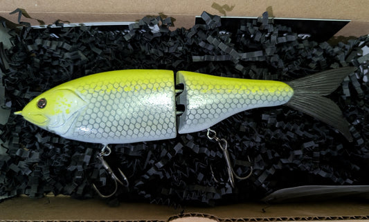 The Apache "Floating" Chartreuse Back